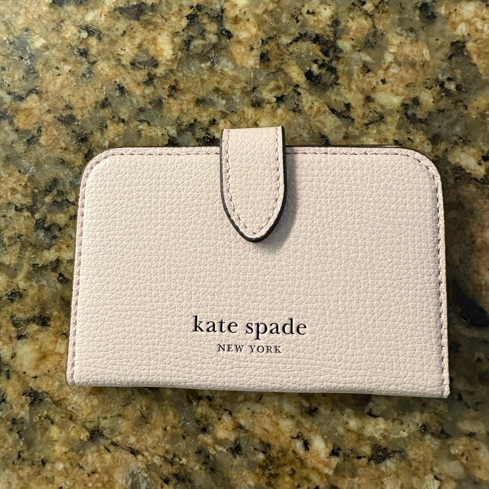 Kate Spade Blush Leather Card Holder